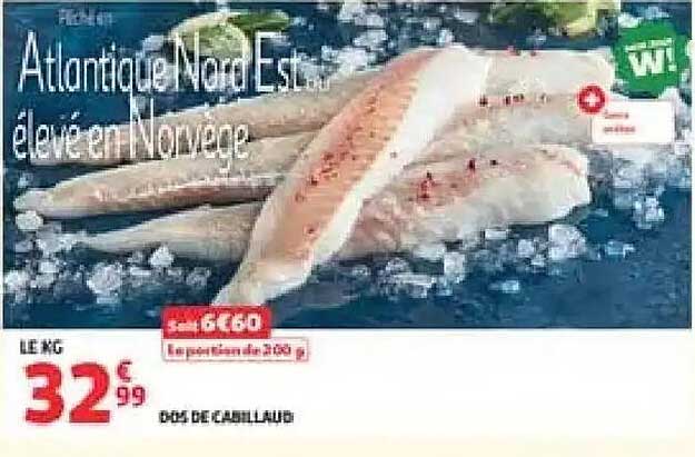 Dos de cabillaud
