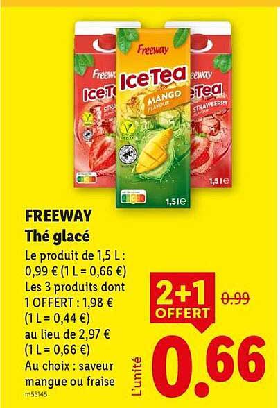 FREEWAY Thé glacé