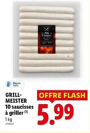 GRILL-MEISTER 10 saucisses à griller