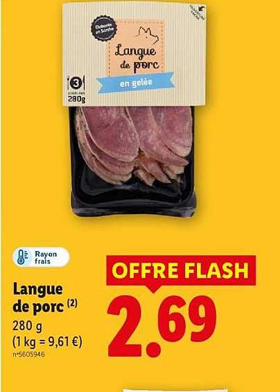 Langue de porc