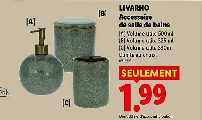 LIVARNO Accessoire de salle de bains