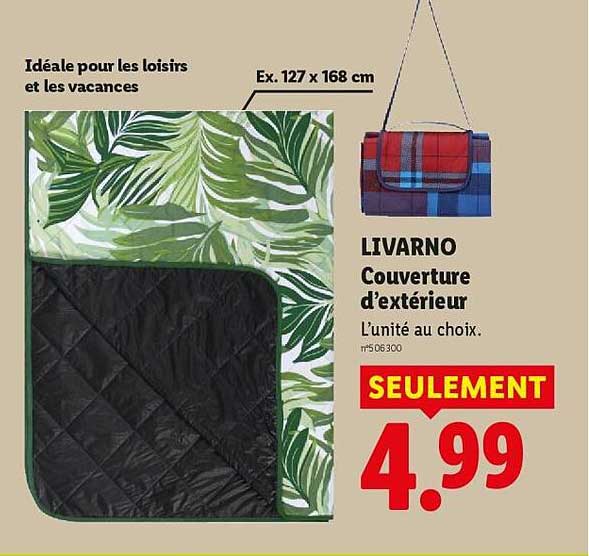 LIVARNO Couverture d’extérieur