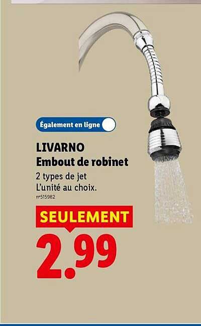 LIVARNO Embout de robinet