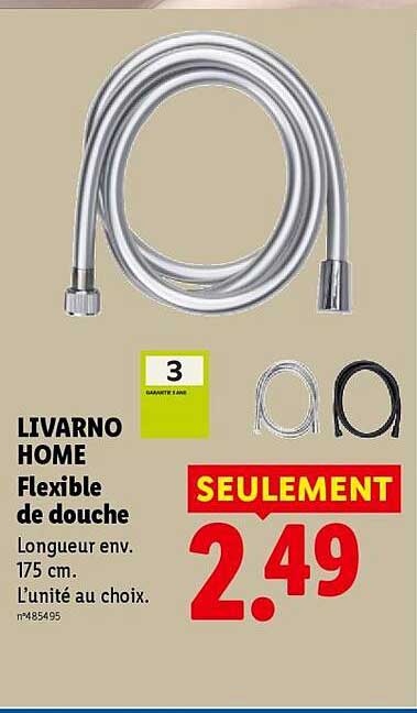 LIVARNO HOME Flexible de douche