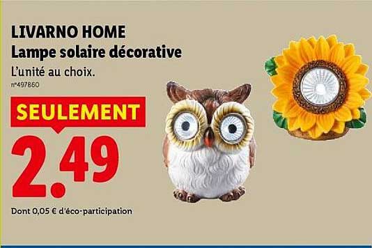 LIVARNO HOME Lampe solaire décorative