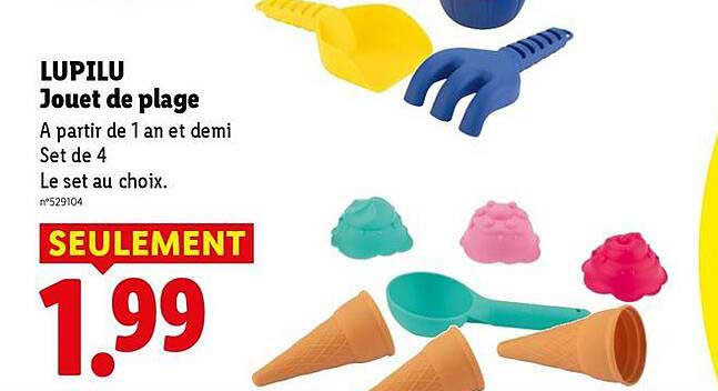 LUPILU Jouet de plage