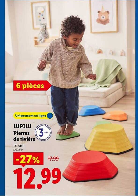 LUPILU Pierres de rivière
