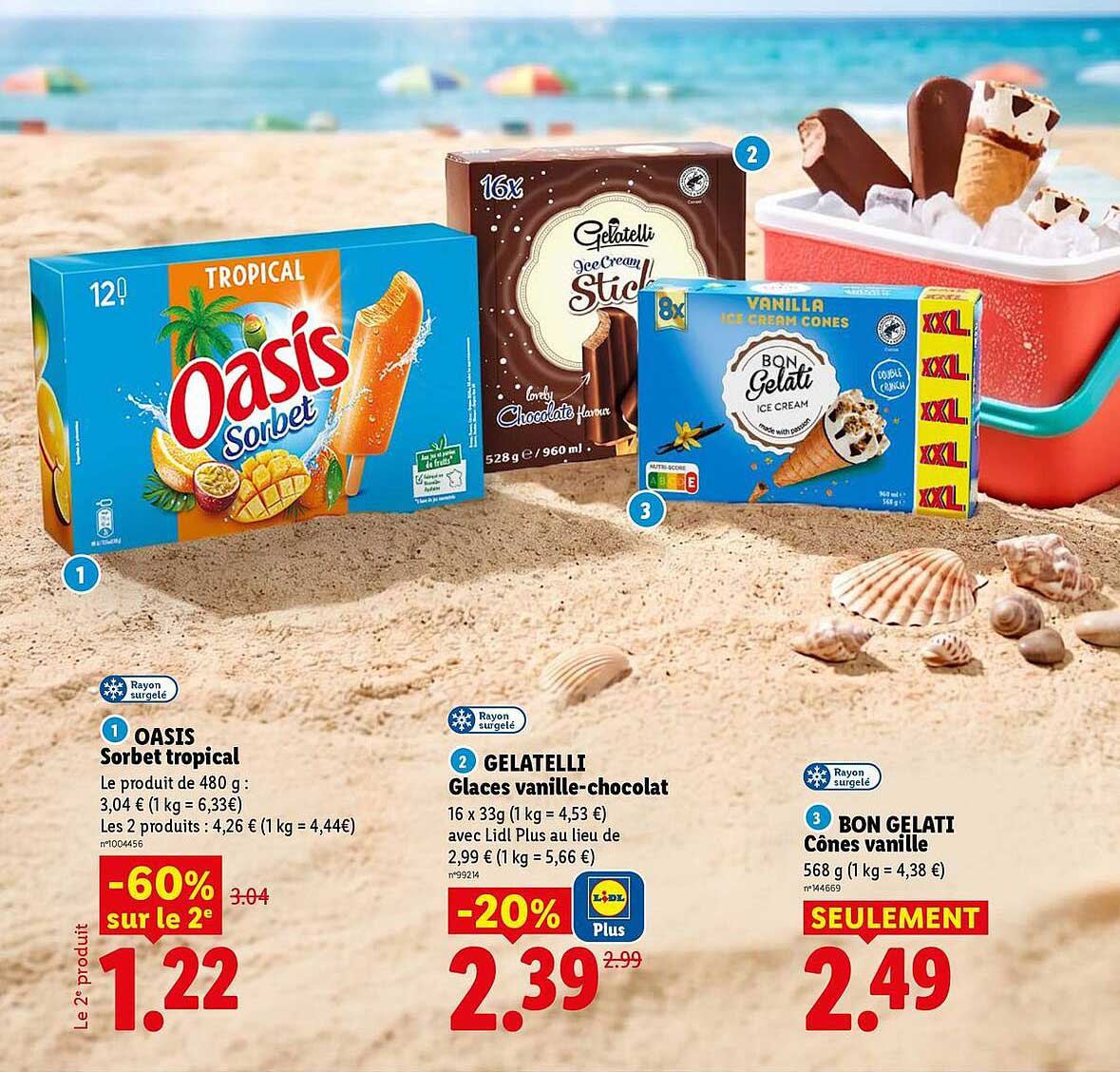 Oasis Sorbet tropical