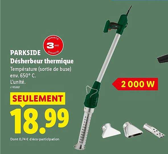 PARKSIDE Désherbeur thermique