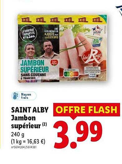 Saint Alby Jambon supérieur