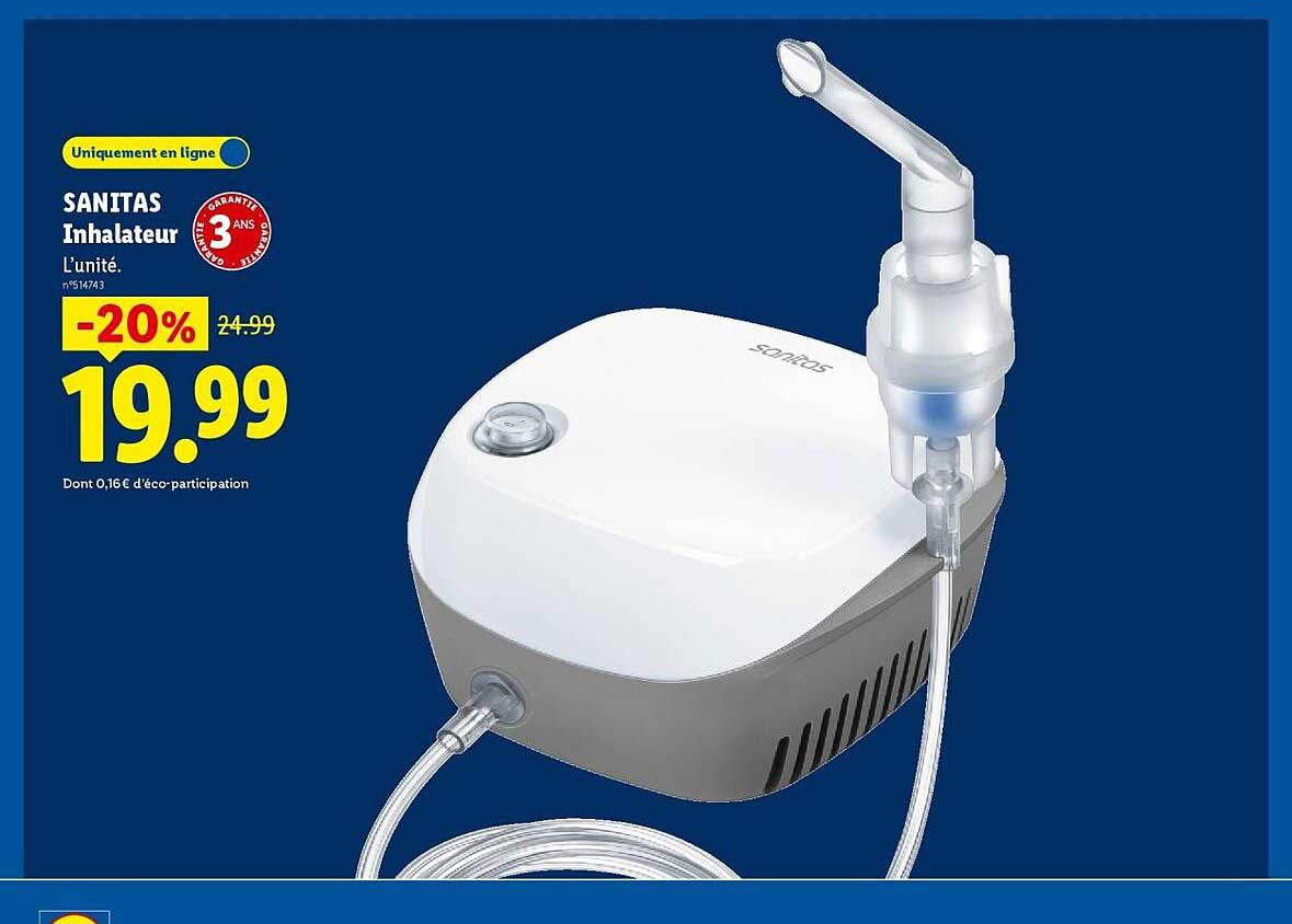 SANITAS Inhalateur