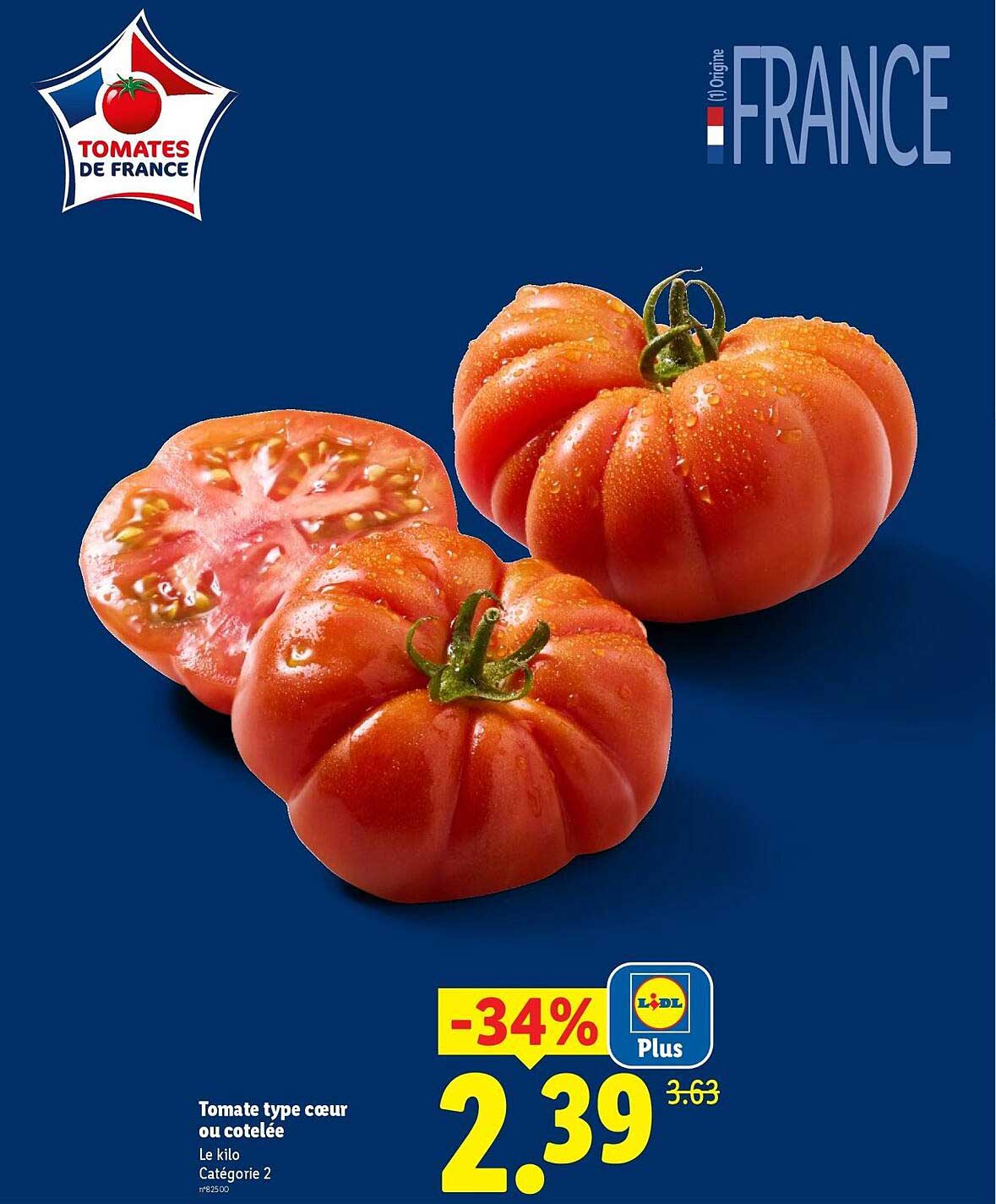 Tomate type cœur ou côtelée