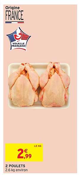 2 Poulets