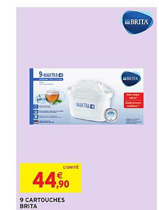 9 Cartouches Brita