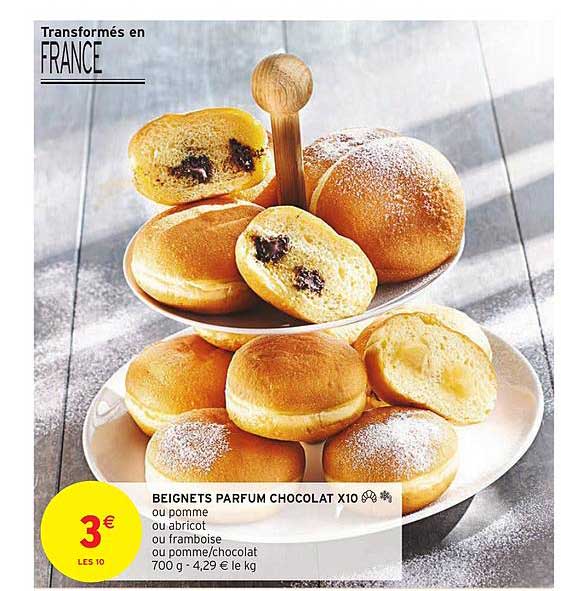 Beignets Parfum Chocolat X10