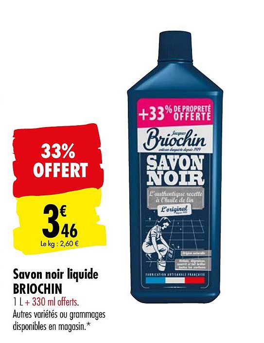 Briochin Savon Noir Liquide