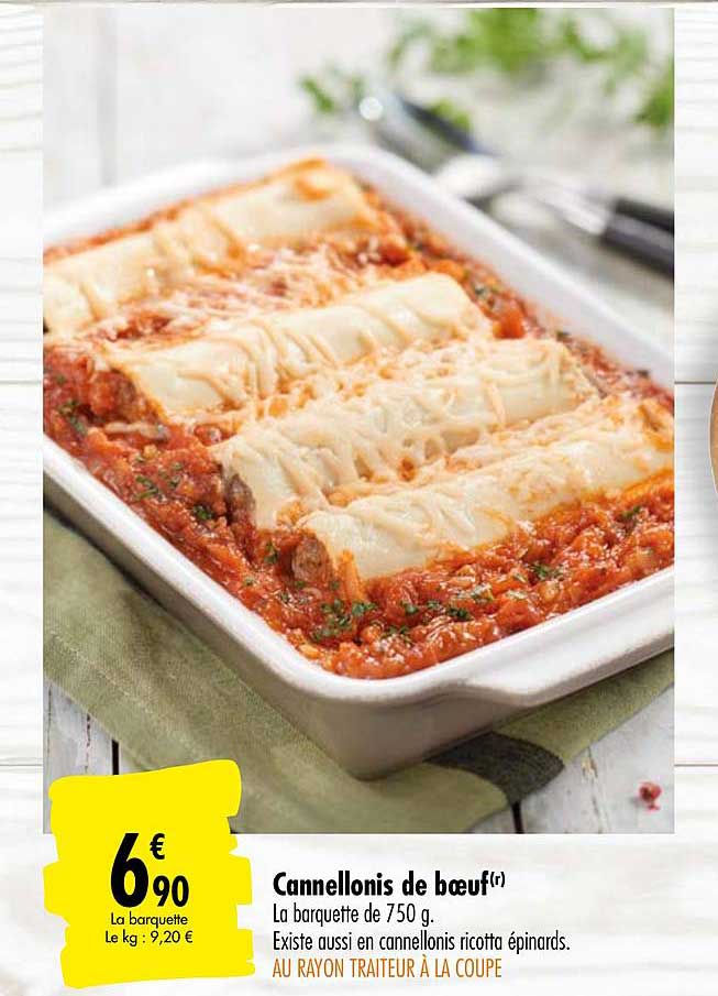 Cannellonis De Bœuf