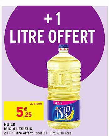 huile isio 4 lesieur