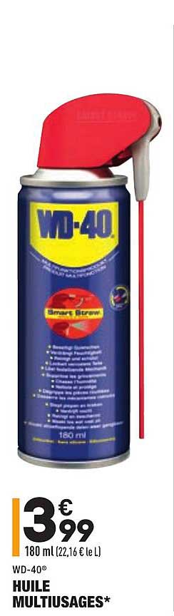 Huile Multiusages Wd40