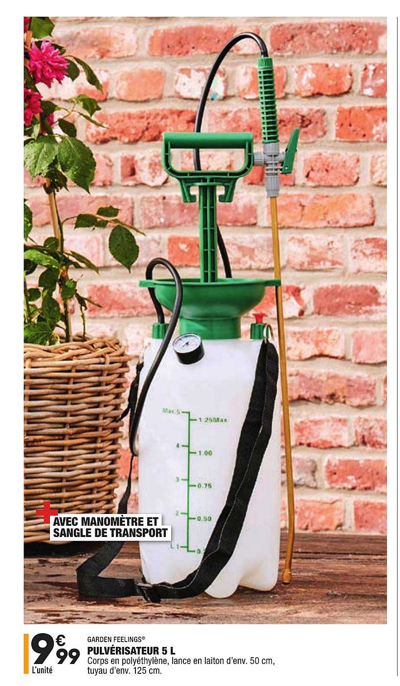 pulvérisateur 5 litres garden feelings