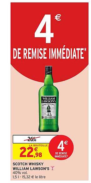 scotch whisky william lawsons