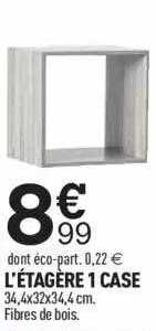 l'étagère 1 case