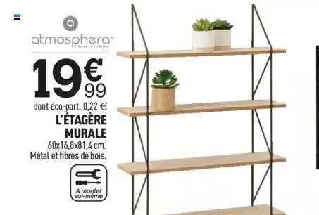 l'étagère murale atmosphera