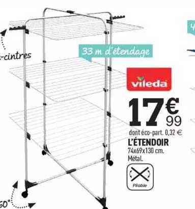l'étendoir vileda