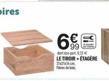 Le Tiroir + étagère