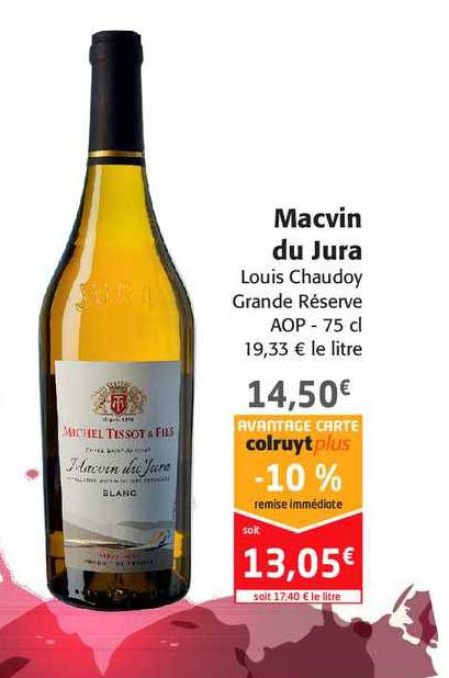macvin du jura louis chaudoy grande réserve