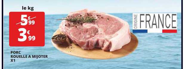 Porc : Rouelle à Mijoter X1