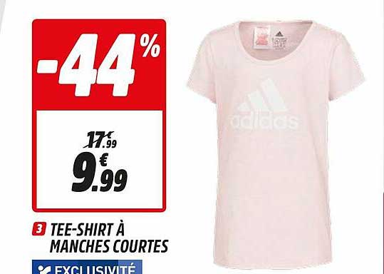 tee-shirt à manches courtes