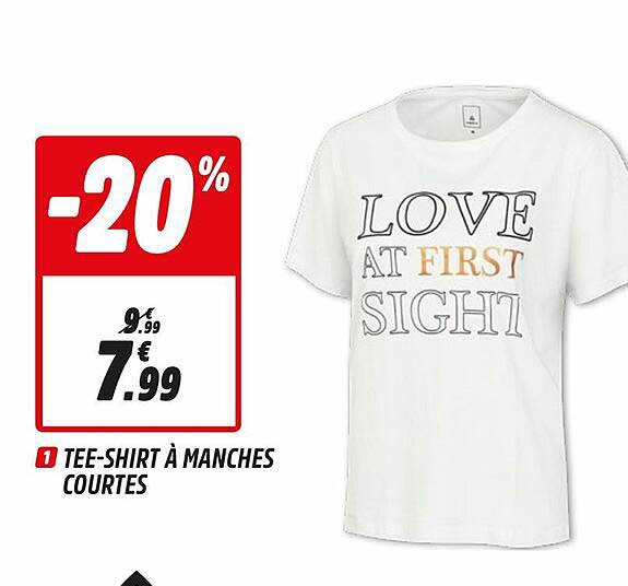 tee-shirt à manches courtes