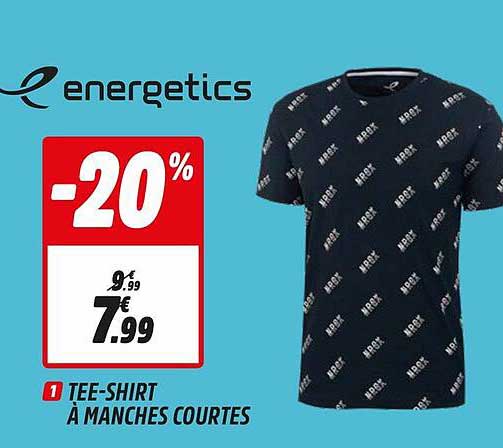Tee-shirt à Manches Courtes Energetics