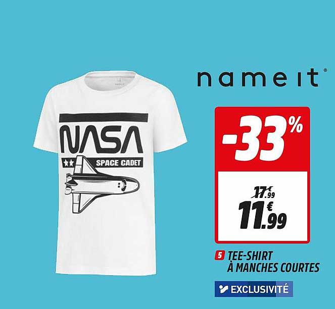 tee-shirt à manches courtes name it