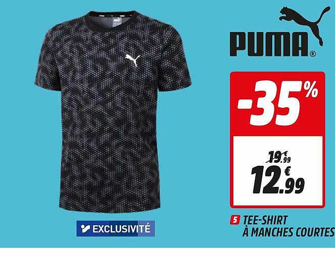 tee-shirt à manches courtes puma