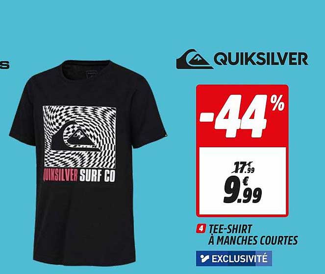 Tee-shirt à Manches Courtes Quiksilver