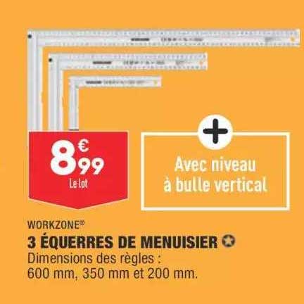 3 équerres De Menuisier