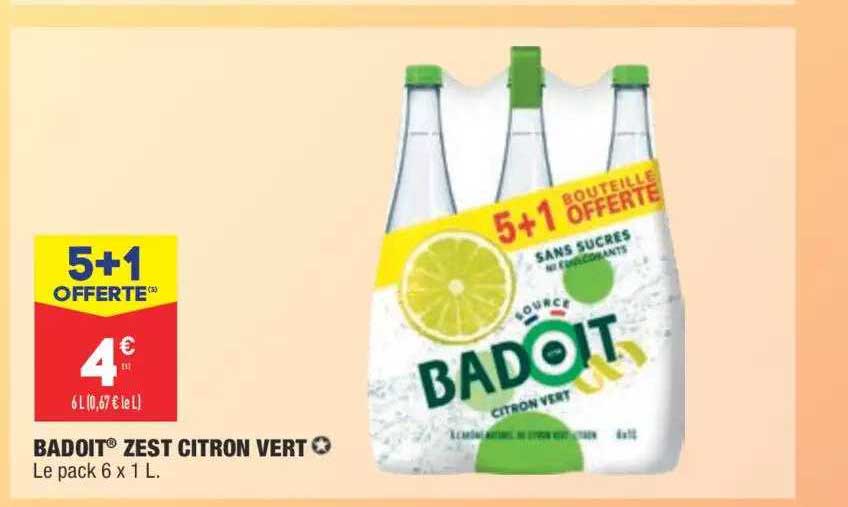 badoit® zest citron vert