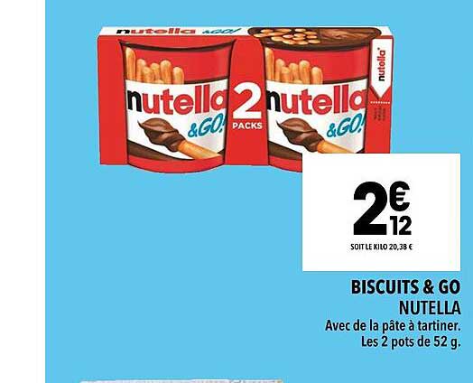 Biscuits & Co Nutella