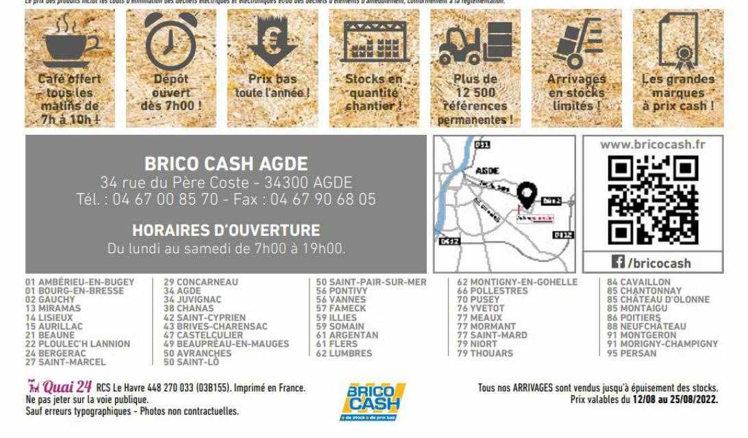 brico cash agde