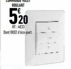 Commande Volet Roullant