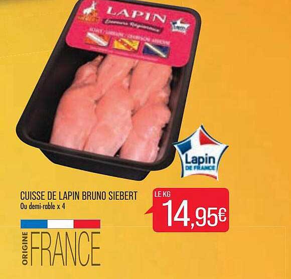 cuisse de lapin bruno siebert