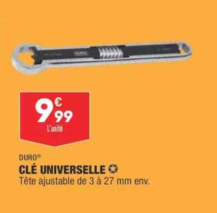 duro clé  universelle