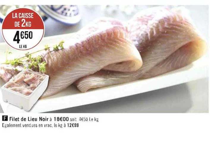 filet de lie noir