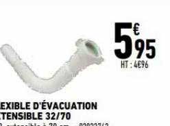 flexible d'évacuation extensible 32 70
