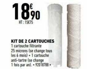 Kit De 2 Cartouches