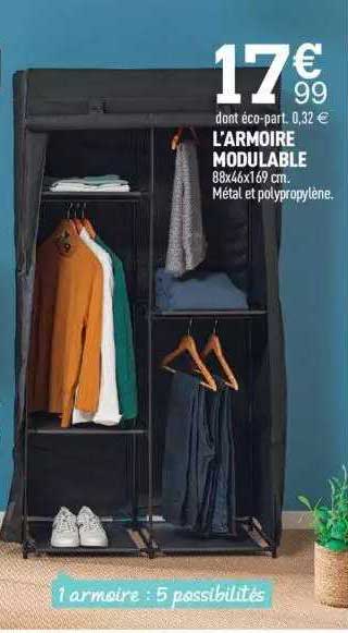 l'armoire modulable