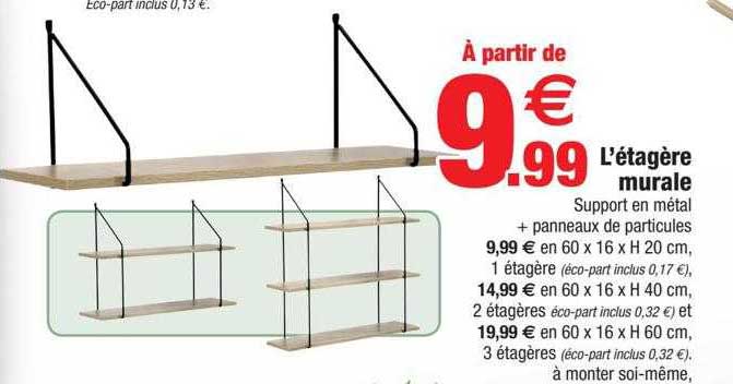 l'étagére murale