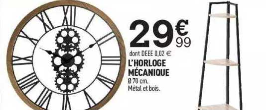 l'horloge mécanique